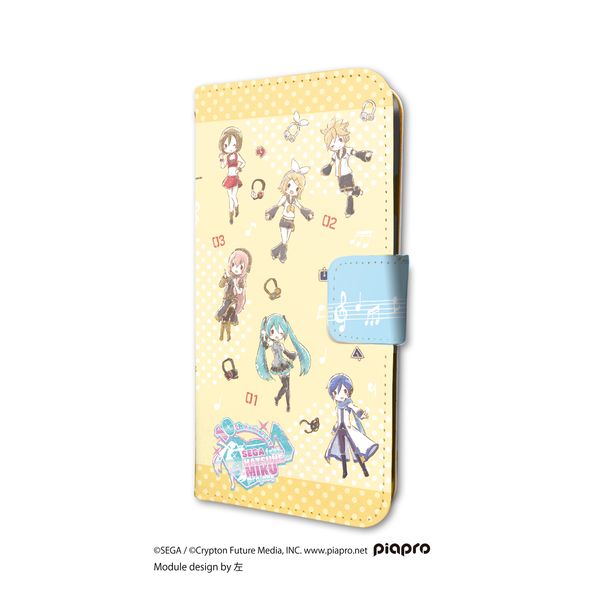 グッズ: 初音ミク -Project DIVA- 手帳型スマホケース（iPhone6/6s/7/8