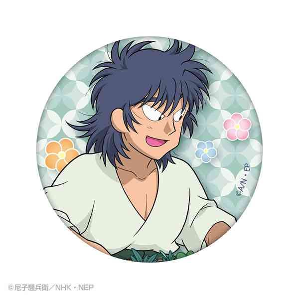楽天 アパレル: 忍たま乱太郎 「同室」描き下ろし BIG缶バッジ 食満留 ピンズ・ピンバッジ・缶バッジ
