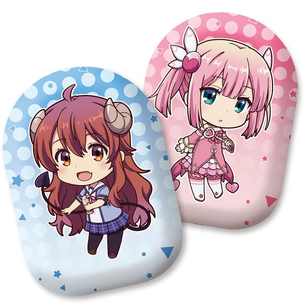 グッズ: まちカドまぞく シャミ子・桃表裏クッション 【2019年10月出荷