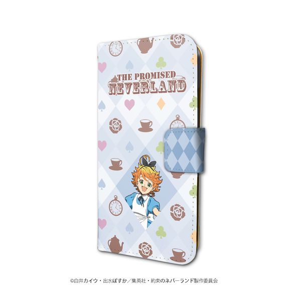 集英社 - 約束のネバーランド スマホケース グッズ: 約束のネバーランド 手帳型スマホケース（iPhone6/6s/7