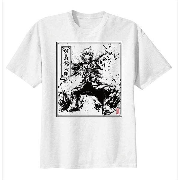アパレル: 僕のヒーローアカデミア 水墨画Tシャツメンズ・切島鋭