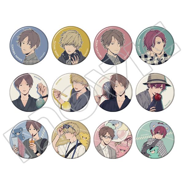 アパレル: クールドジ男子（原作版） キャラバッジコレクション 【1BOX