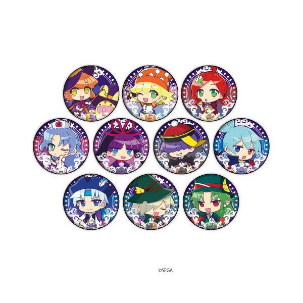 アパレル: ぷよぷよ 缶バッジ 08 ハロウィンVer. （ミニキャラ