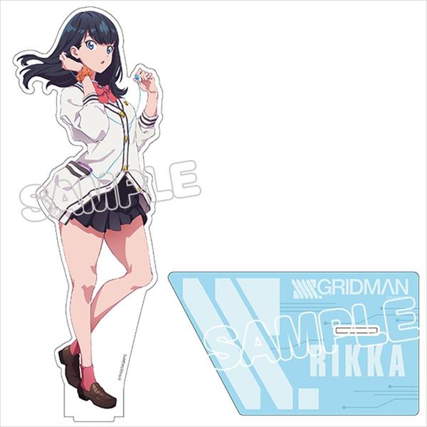 グッズ: SSSS.GRIDMAN 描き下ろしアクリルフィギュアL 宝多六花 【2019年11月出荷予定分】: TBSグロウディア｜キャラアニ.com