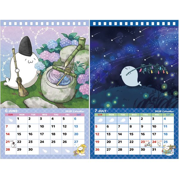 書籍: 北海の魔獣あざらしさん（原作版） 卓上カレンダー／2020年度