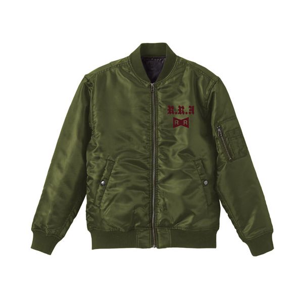 アパレル: ドラゴンボールZ レッドリボン軍 MA-1ジャケット MOSS