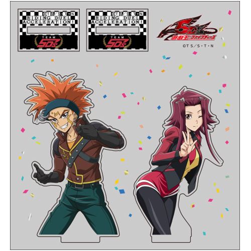 グッズ: 遊☆戯☆王5D'S クロウ＆アキ チーム5D's優勝記念