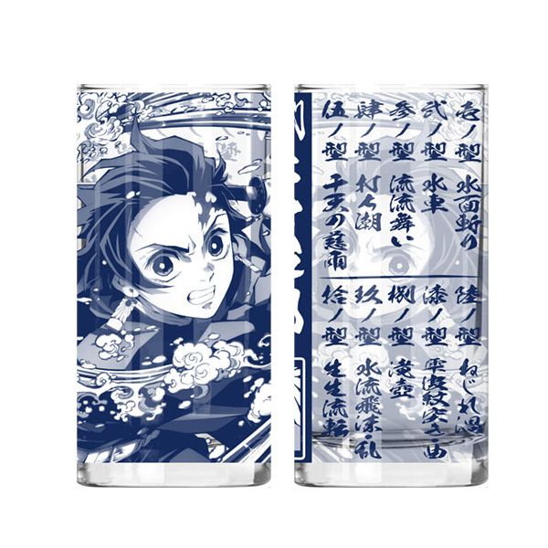 鬼滅の刃・竈門炭治郎・水の呼吸 アートポスター・非売品 グッズ: 鬼滅の刃 炭治郎の水の呼吸 グラス 【2020年2月出荷予定