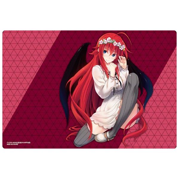 ファンタジア文庫35周年記念展 ラバーマット　リアス・グレモリー　未開封 ハイスクールDxD リアス.グレモリー プレイマット ラバーマット