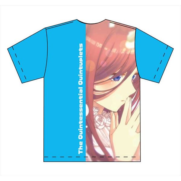 アパレル: 五等分の花嫁 フルグラフィックTシャツ Lサイズ 中野三玖