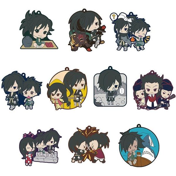 どろろ アニメモリーズ トレーディング ラバーストラップ コレクション　新品 グッズ: どろろ アニメモリーズ トレーディング ラバー