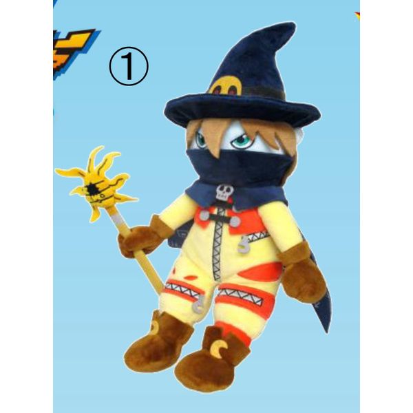 新品　廃盤　三英貿易　サイズS ウィザーモン デジモン　ぬいぐるみ グッズ: デジモンアドベンチャー DG09 ウィザーモン（S） 【2020年2月