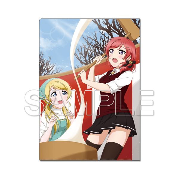 ラブライブ μ's クリアファイル ブロマイド グッズ 他 ラブライブ！スクールアイドルフェスティバル クリアファイル