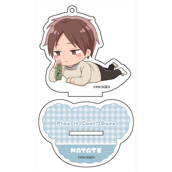 クールドジ男子　一倉颯　アクリルキーホルダー　缶バッジ　カフェ　くじ グッズ: クールドジ男子 ごろりんアクリルキーホルダー 1.一倉颯