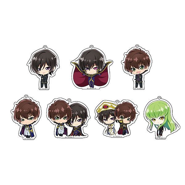 コードギアス 反逆のルルーシュ トレーディングアクリルキーホルダー 1BOX グッズ: コードギアス 反逆のルルーシュ トレーディングアクリル
