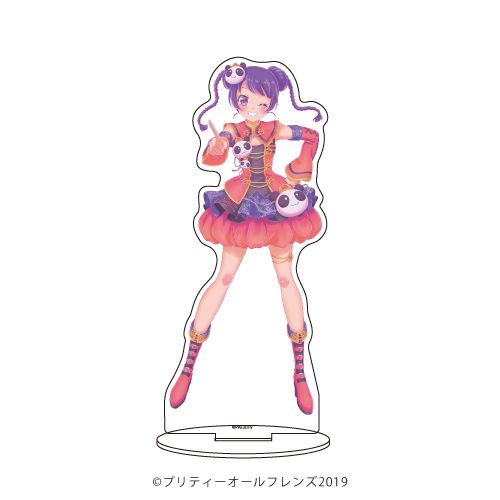 プリティーシリーズ 10周年 10th アクリルスタンド 上葉みあ 4点セット グッズ: プリティーオールフレンズ キャラアクリルフィギュア 19