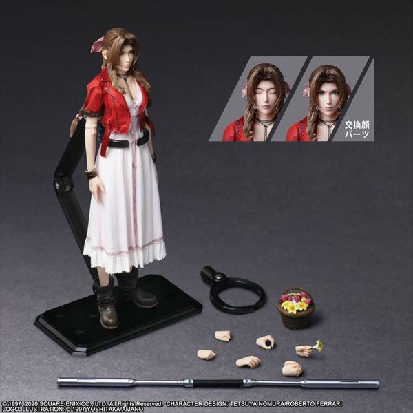 PLAY ARTS改 エアリス・ゲインズブール ファイナルファンタジーVII Amazon | ファイナルファンタジーVII リメイク PLAY ARTS改