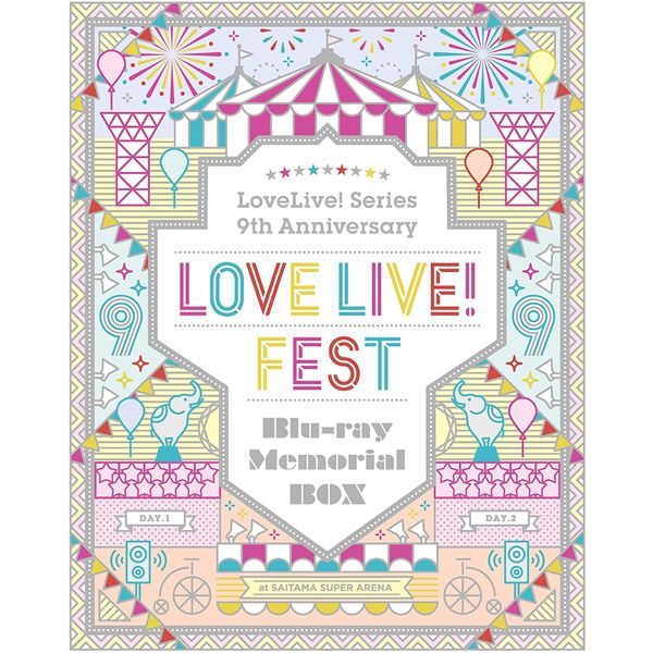 LoveLive! Series 9th Anniversary uCuItFX Blu-ray Memorial BOX yBDz@[J[Tt