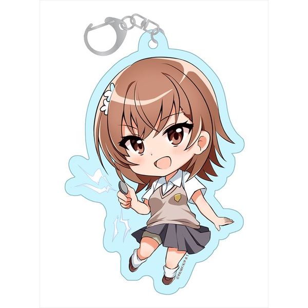 グッズ: とある科学の超電磁砲T ぷちちょこアクリルキーホルダー 御坂