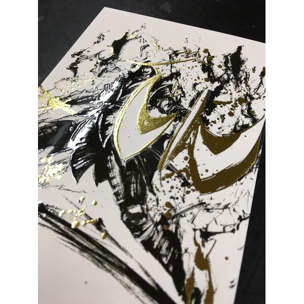 伊達政宗1/2サイズ、前立て金箔貼り 楽天市場】雄山作 伊達政宗 兜 1/3サイズ 竹千筋細工金桜衝立