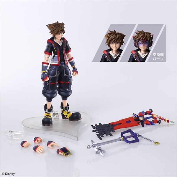 ディズニー　キングダムハーツ　ソラ　フィギュア　ブリングアーツ　ガーディアン Amazon | KINGDOM HEARTS III BRING ARTS ソラ 塗装済み可動