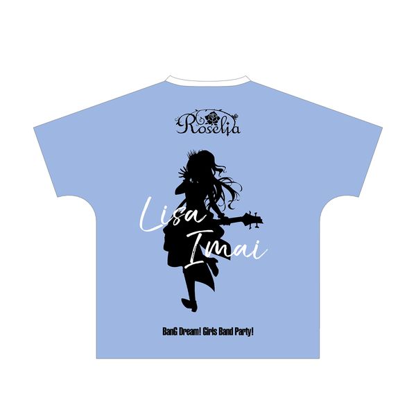 バンドリ！ 今井リサ Ani-Art フルグラフィックTシャツ Mサイズ BanG Dream! ガールズバンドパーティ！ - 今井リサ Ani-Art フル