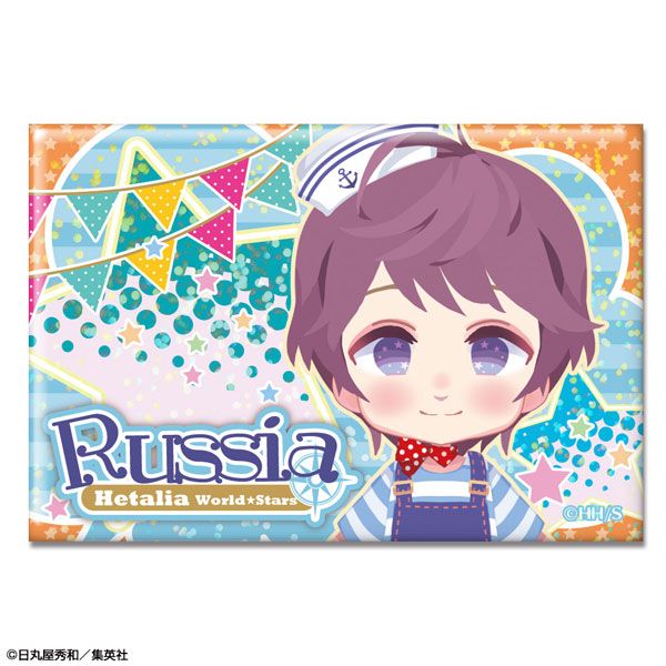 アパレル: ヘタリア World☆Stars ホログラム缶バッジ Ver.2