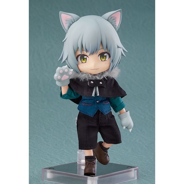 ねんどろいどどーる　狼くん　アッシュ　グッスマ ねんどろいどどーる 狼くん：アッシュ
