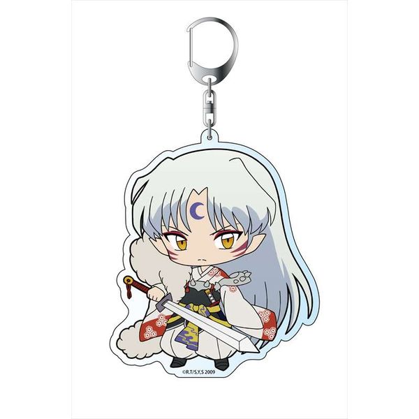 グッズ: 犬夜叉 デカキーホルダー ぷにキャラ 殺生丸 【2021年1月出荷