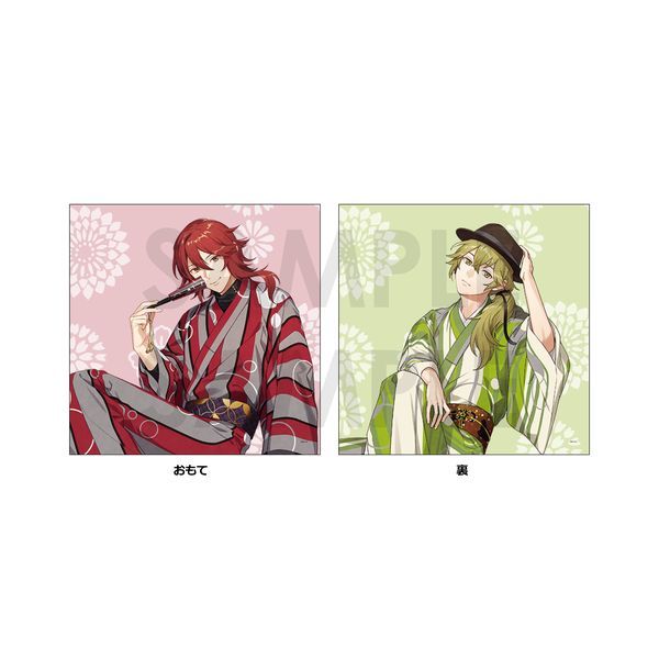 めいこい　ハイカラ新春詣限定　クッションカバー　森鴎外&菱田春草 めいこい ハイカラ新春詣限定 クッションカバー 森鴎外&菱田春草
