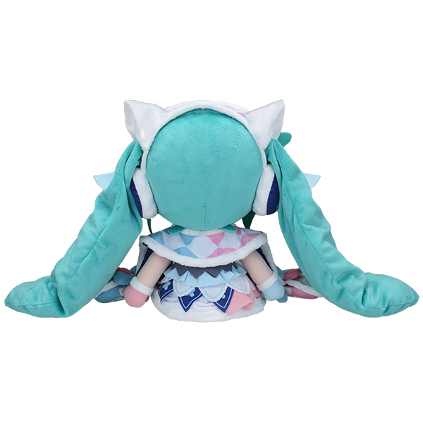 初音ミク ふわふわぬいぐるみ LL 特典付き - キャラクターグッズ