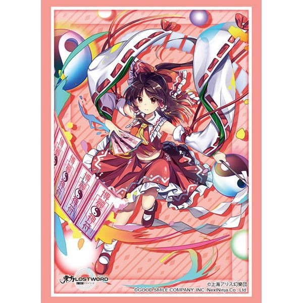2025年ファッション福袋 グッズ: 東方LostWord 博麗霊夢 ブシロードスリーブコレクション サプライ・アクセサリ・グッズ