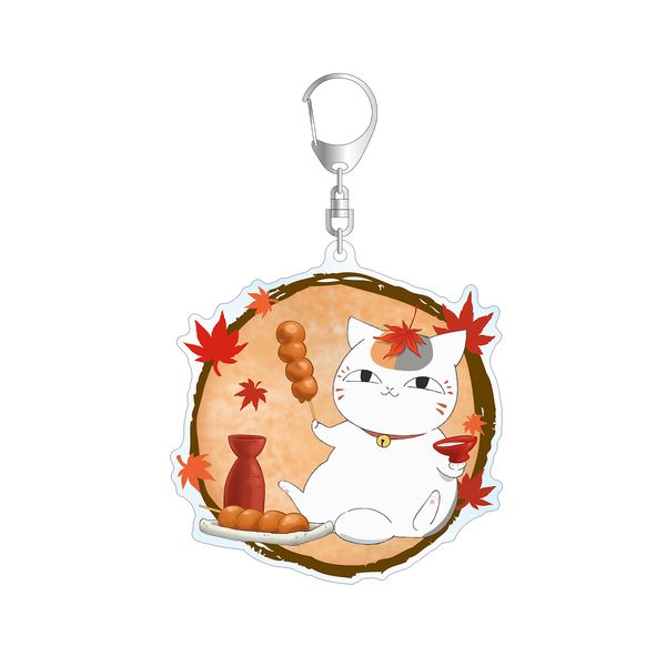 グッズ: 夏目友人帳 描き下ろしイラスト ニャンコ先生 紅葉狩りver