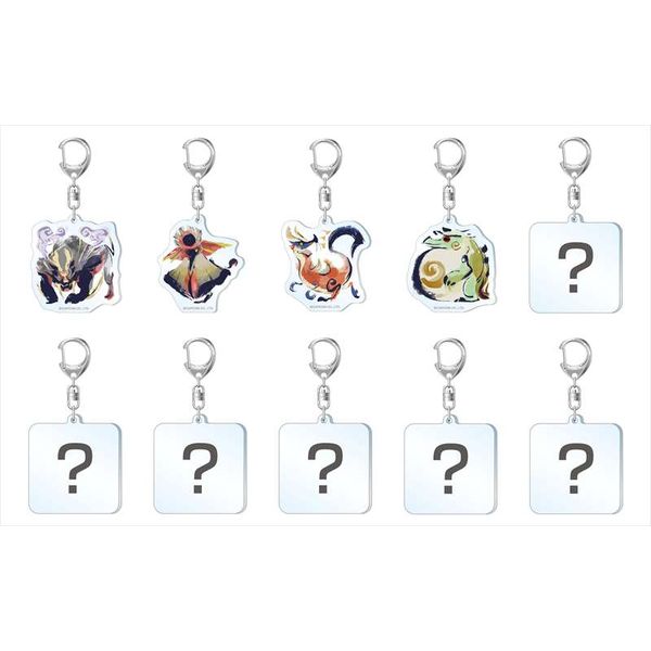 【20個セット】モンスターハンターライズ モンスターアイコンアクリルマスコット モンスターハンターライズ モンスターアイコンアクリル