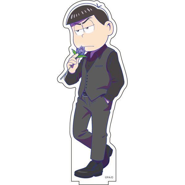 グッズ: おそ松さん BIGアクリルスタンド ダークスーツver. 2 カラ松