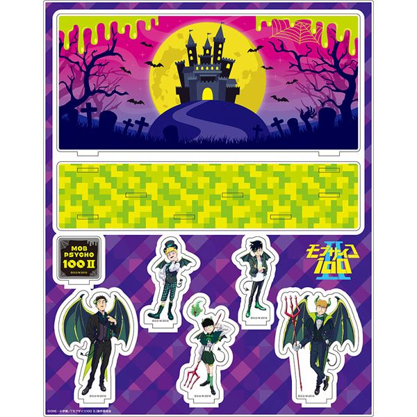 グッズ: モブサイコ100 II アクリルジオラマ 描き下ろしver. 【2021年2 