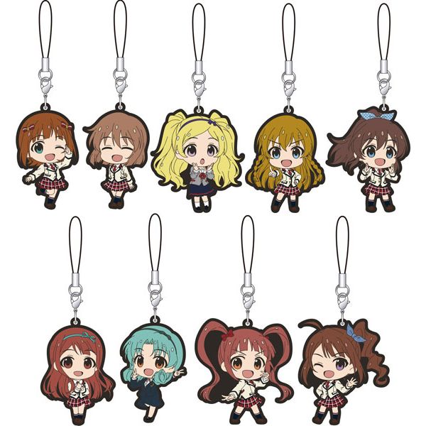 グッズ: アイドルマスター ミリオンライブ！ ラバーストラップ