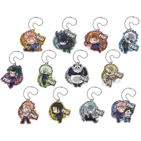 呪術廻戦　ぴた！でふぉめ　エピソードアクリルキーホルダー　BOX Amazon.co.jp: ぴた！でふぉめ 呪術廻戦 エピソード アクリル