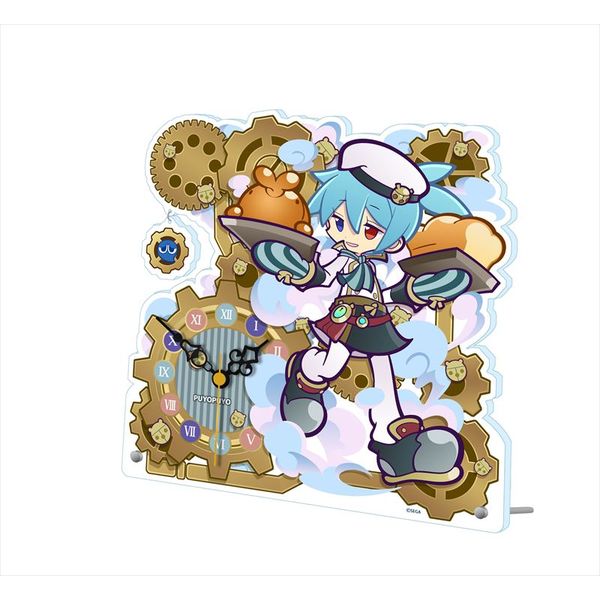 グッズ: ぷよぷよ アクリル置時計 蒸気都市のシグ 【2021年4月