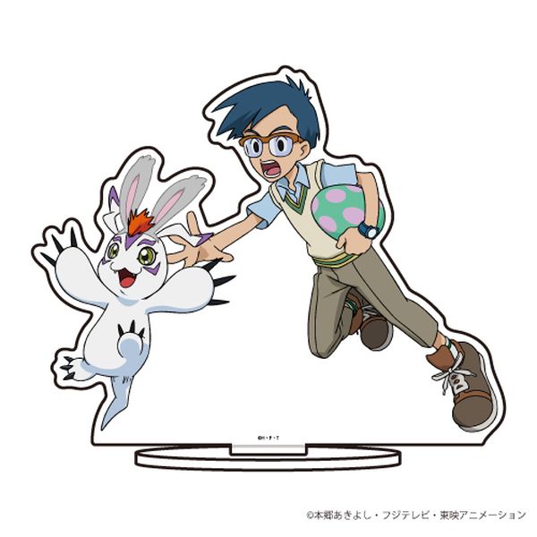 城戸丈＆ゴマモン　 フィギュア デジモン 城戸丈&ゴマモン フィギュア 2体セット - メルカリ