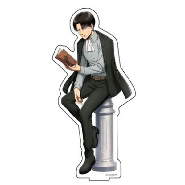 グッズ: 進撃の巨人 描き下ろしアクリルフィギュアM リヴァイ