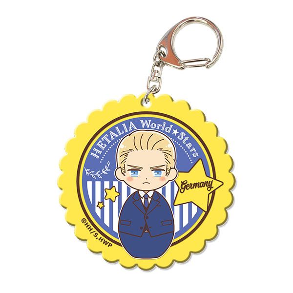 グッズ: ヘタリア World☆Stars カラーアクリルキーホルダー 02 ドイツ