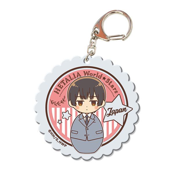 グッズ: ヘタリア World☆Stars カラーアクリルキーホルダー 03 日本