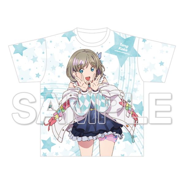 アパレル: ラブライブ！スーパースター!! フルグラフィックTシャツ 唐可可 Ver.始まりは君の空 【2021年8月出荷予定分】:  KADOKAWA｜キャラアニ.com