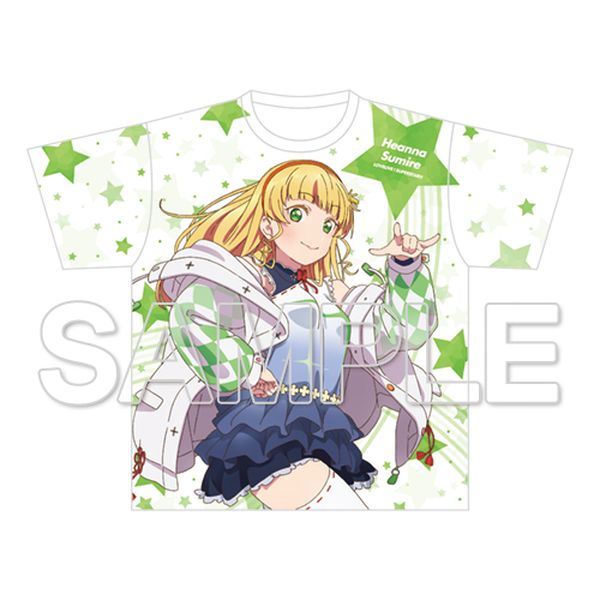 アパレル: ラブライブ！スーパースター!! フルグラフィックTシャツ 平安名すみれ Ver.始まりは君の空 【2021年8月出荷予定分】:  KADOKAWA｜キャラアニ.com