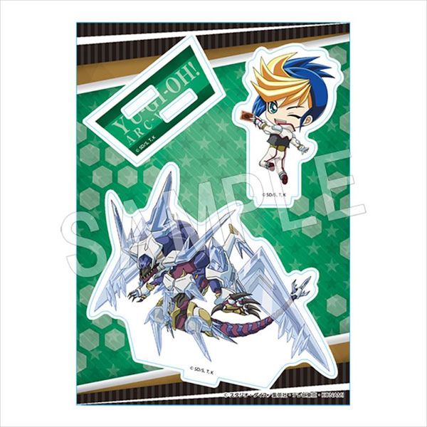 遊戯王 ユーゴ クリアウィング クリスタルウィング シンクロ アクリルスタンド グッズ: 遊☆戯☆王シリーズ アクリルフィギュアスタンド