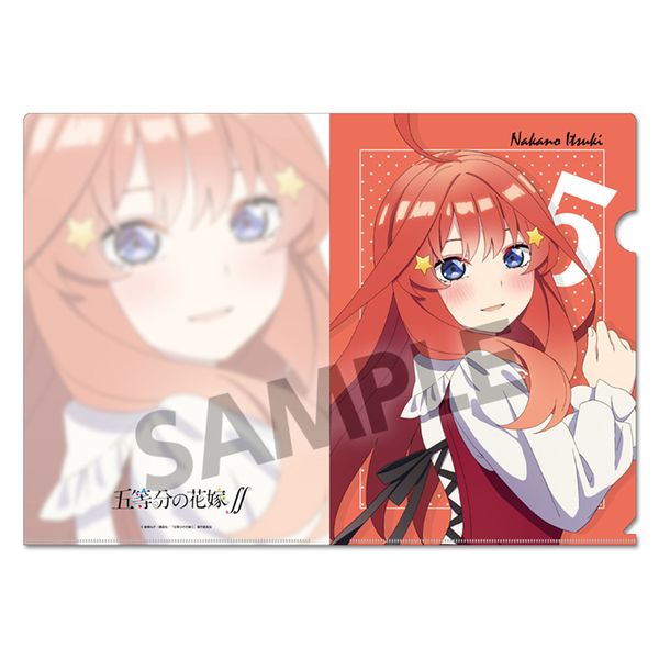 グッズ: 五等分の花嫁∬ 描き下ろしクリアファイル 中野五月