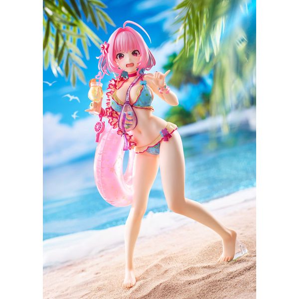 水着商法　夢見りあむ アイドルマスター シンデレラガールズ　特典付き　フィギュア ドリームテック アイドルマスター シンデレラガールズ [水着商法