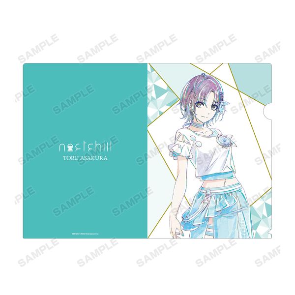 [2枚]浅倉透 ふたマス　クリアファイル アイドルマスター シャイニーカラーズ - 浅倉 透 Ani-Art クリア