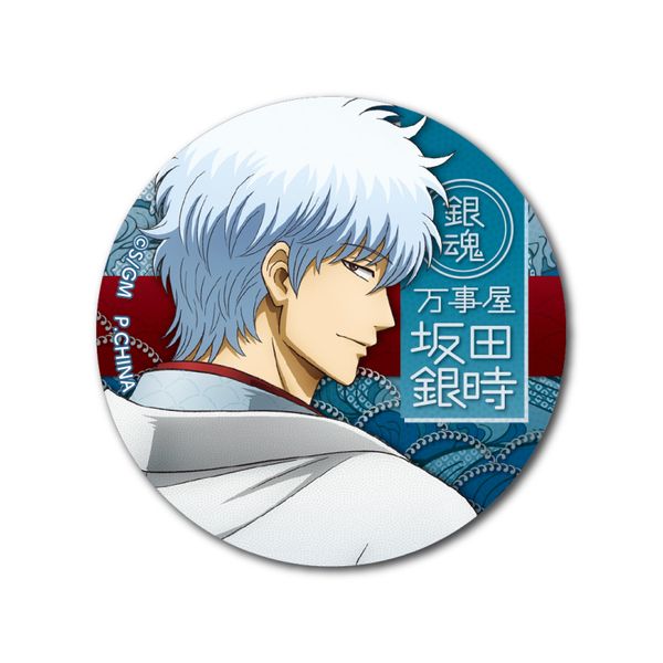 坂田銀時 缶バッジ ノワールVer. [銀魂] | キャラクター公式